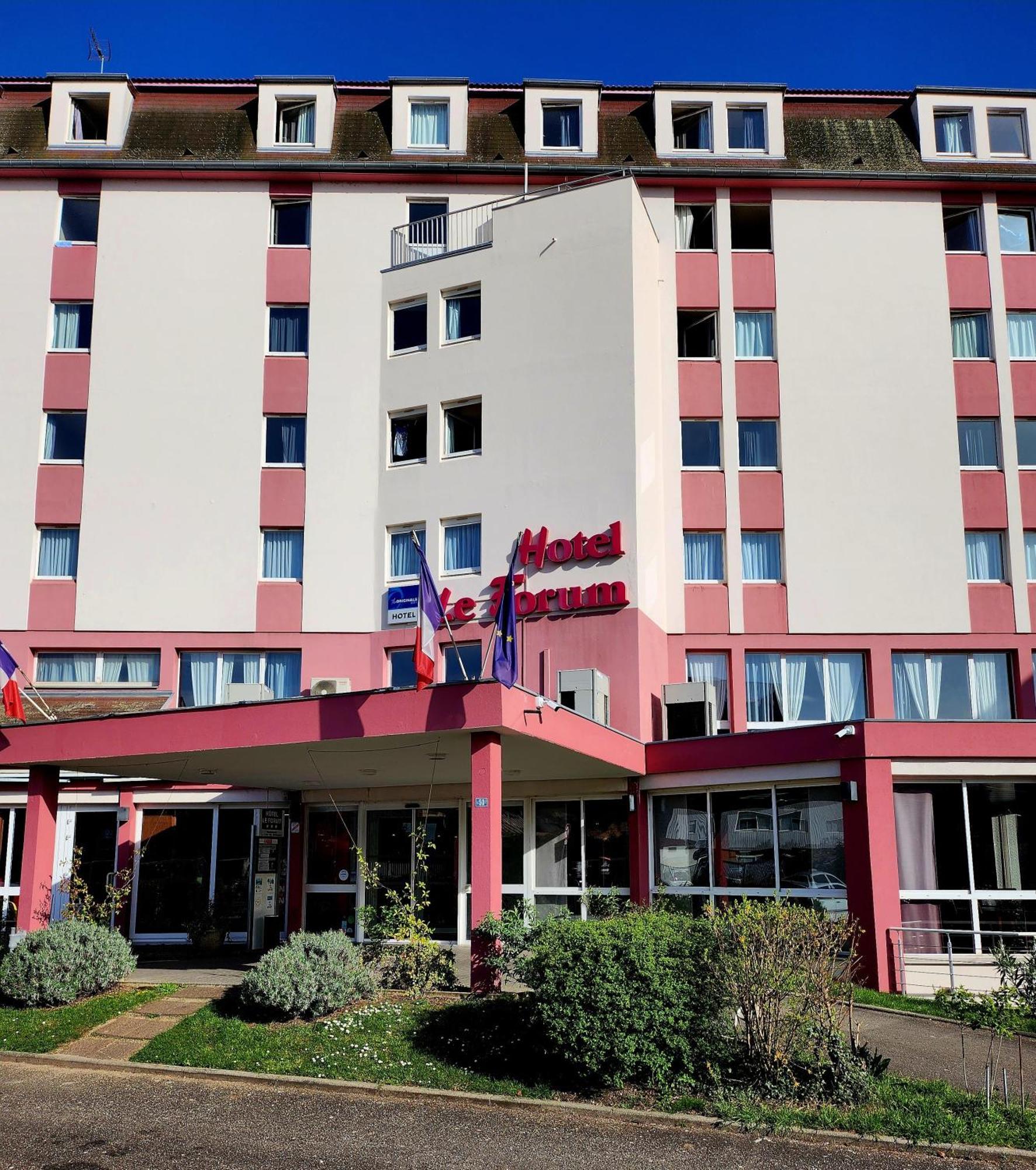 The Originals City, Hotel Le Forum, Strasbourg Nord Шильтігайм Екстер'єр фото